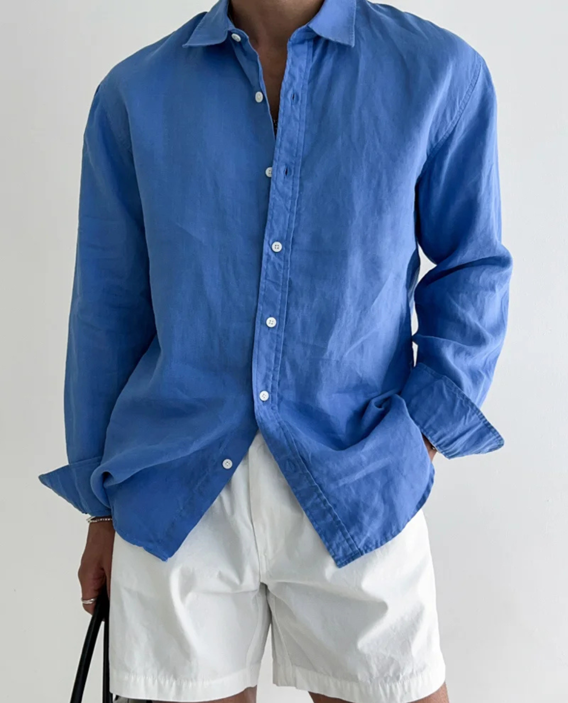 Santorini Linen Shirt