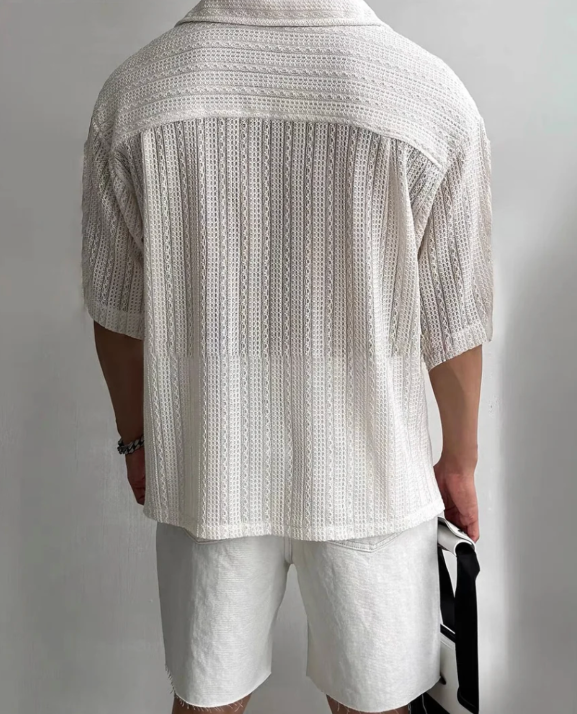 Crete Crochet Shirt