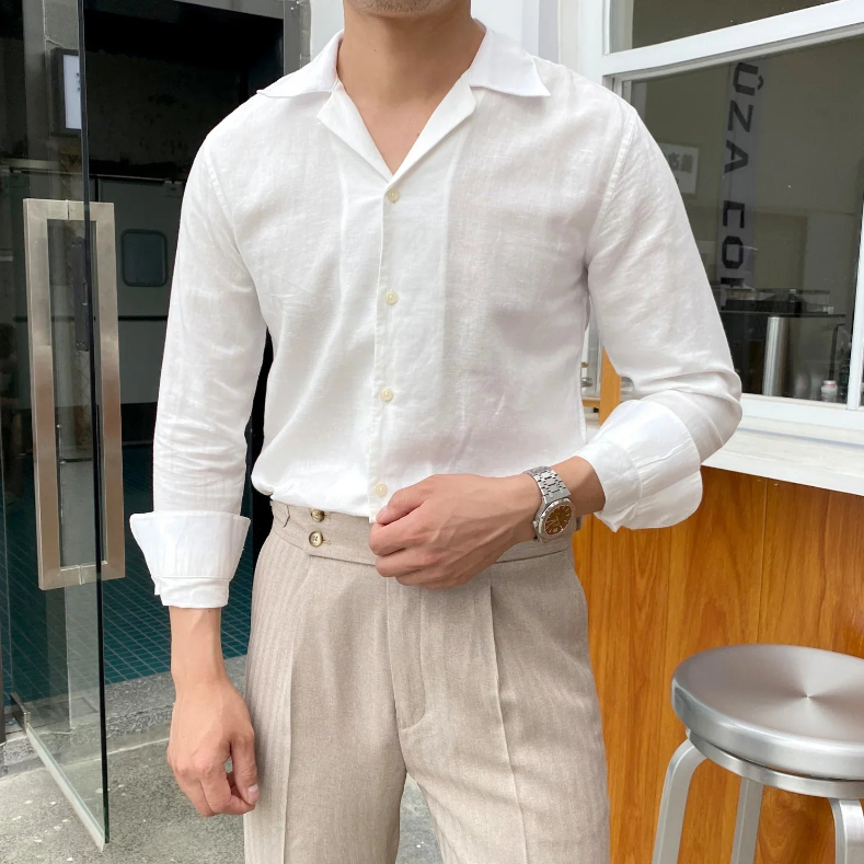 Capri 100% Linen Shirt