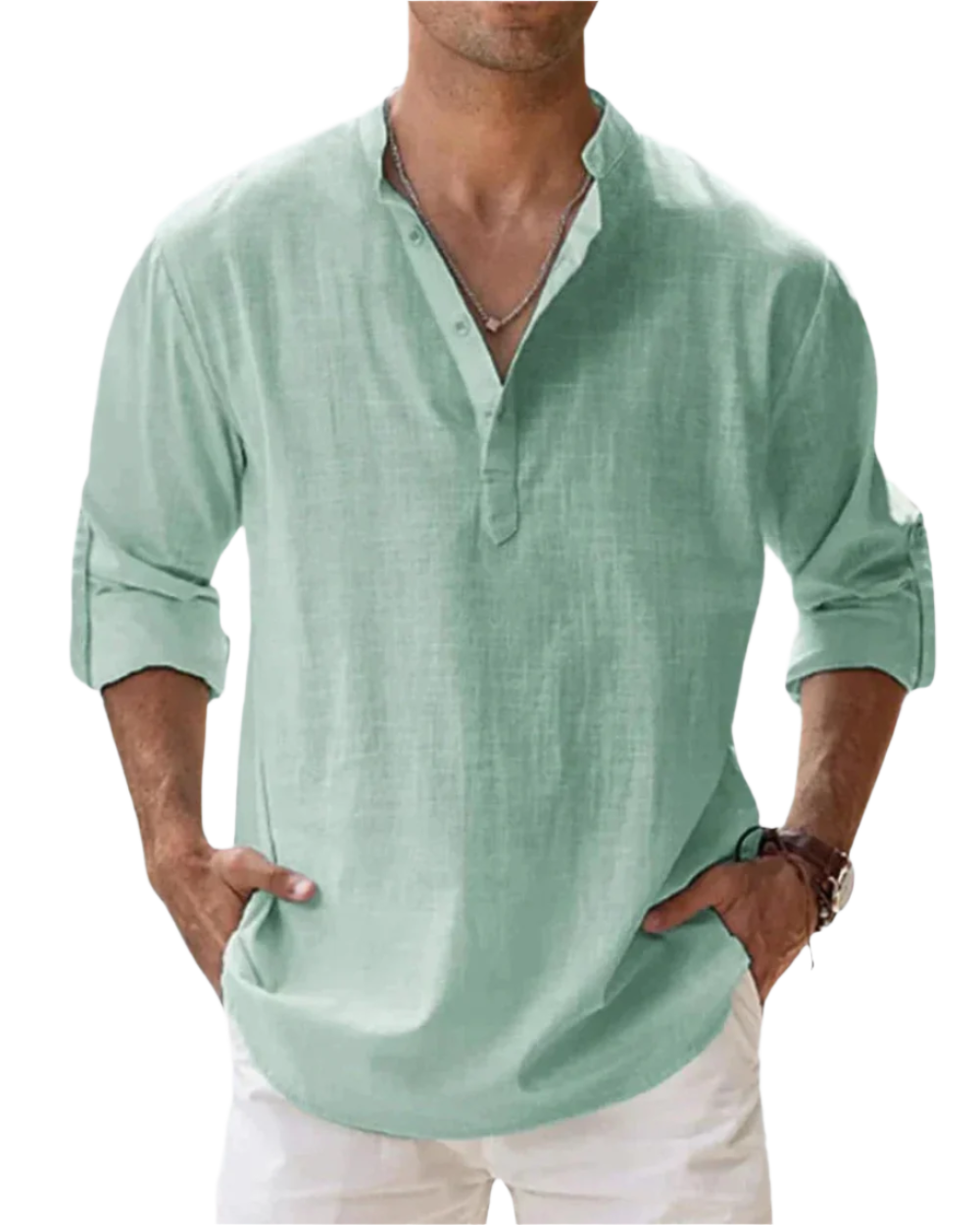 Luca – Tailored Cotton Shirt for Men