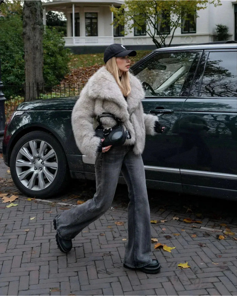 Daisy | Warme Vegan Bontjas