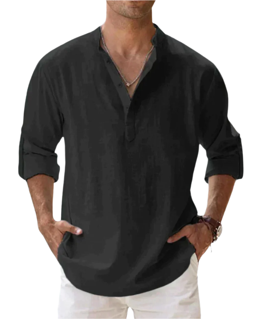 Luca – Tailored Cotton Shirt for Men
