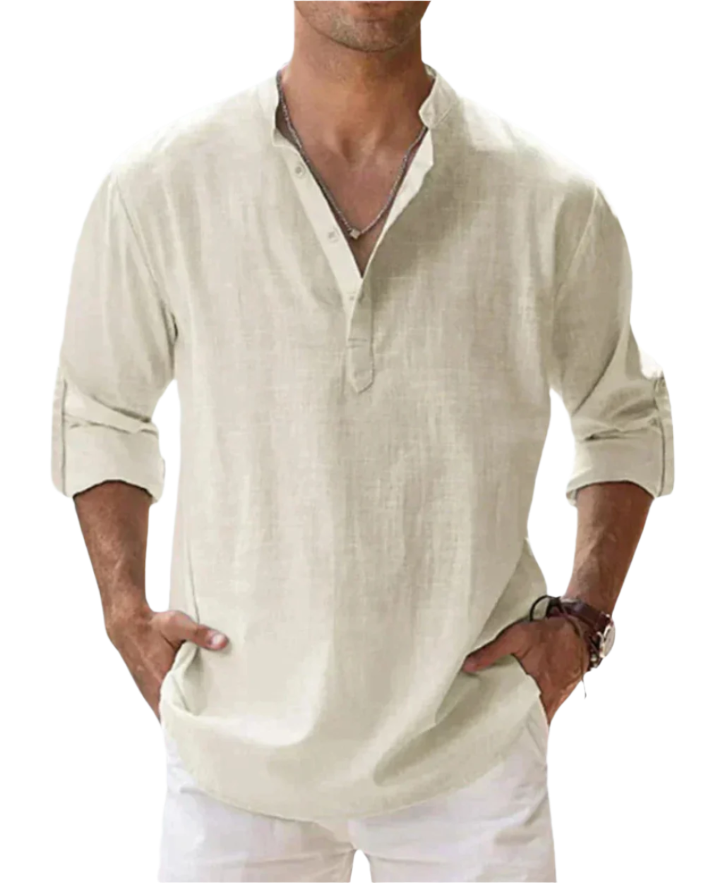 Luca – Tailored Cotton Shirt for Men