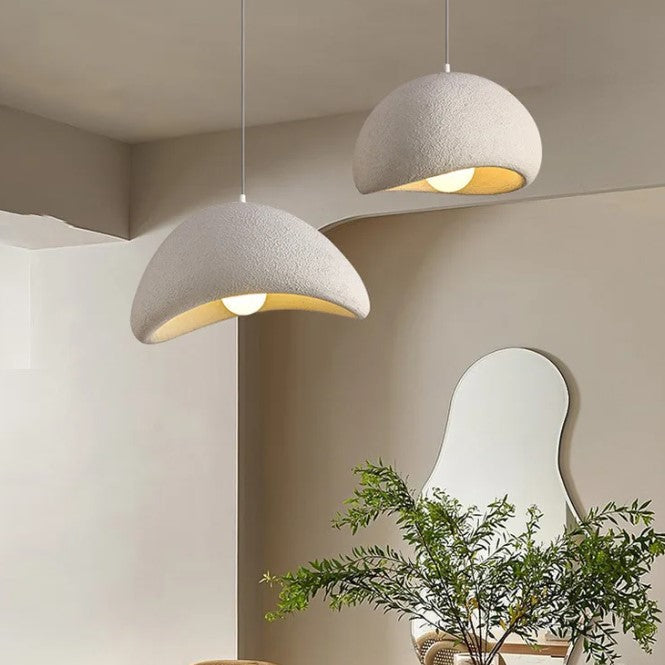 Suspension élégante style Wabi sabi