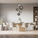 Suspension style verre soufflé | Boule de lave