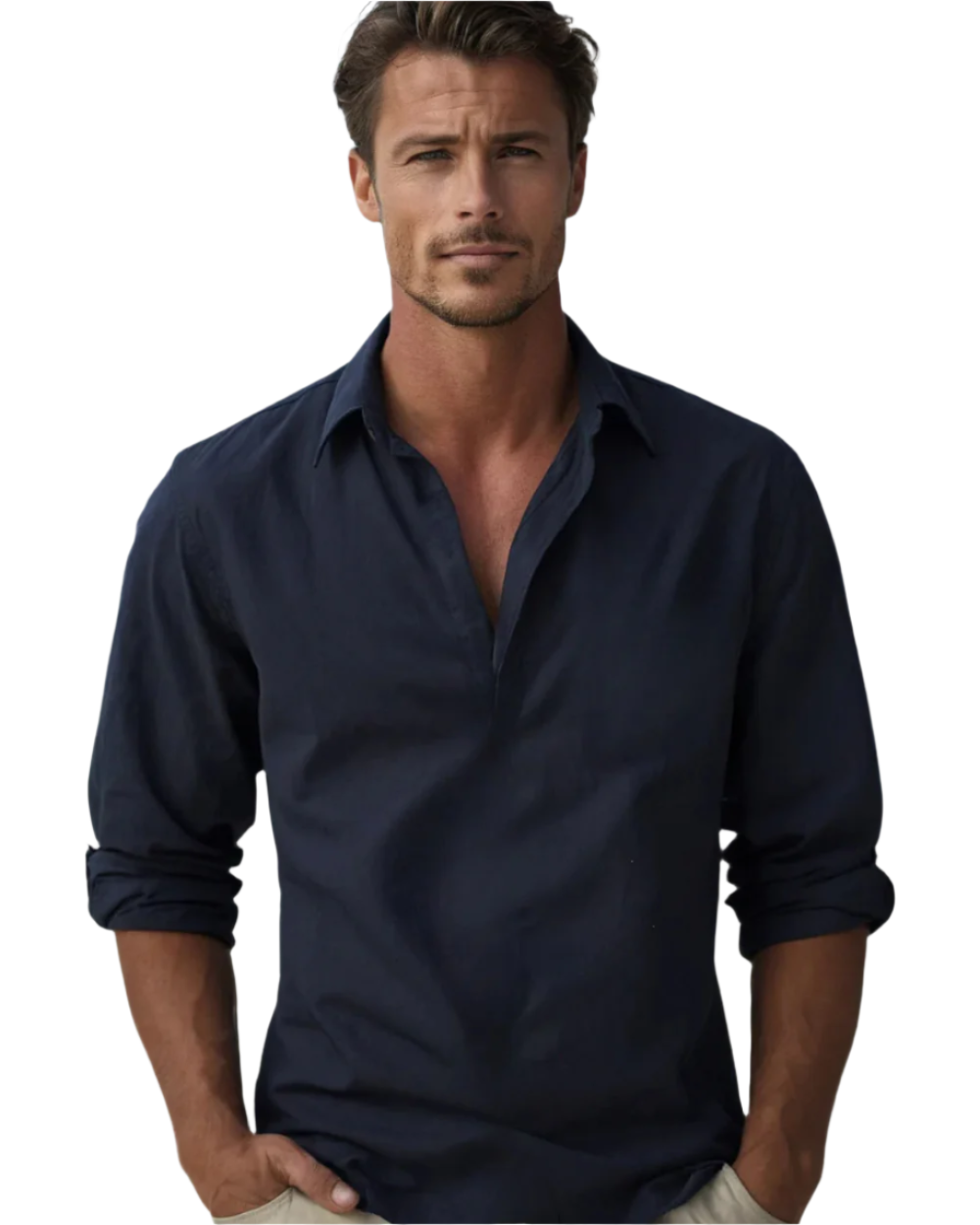 Luca – Tailored Cotton Shirt for Men