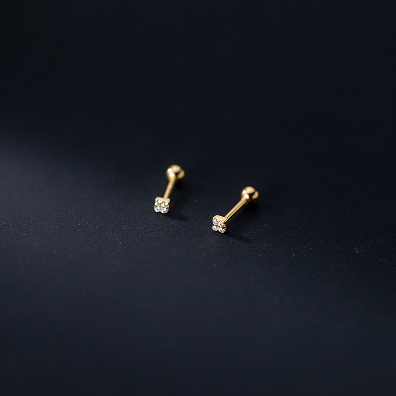 Trudy | Zilveren Zirkonia Studs