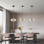 Suspension élégante verre soufflé | Style vintage