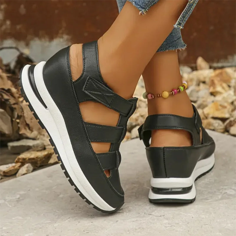 Martina - Orthopedische sandalen met klittenband voor dames