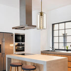 Suspension élégante verre soufflé | Style vintage