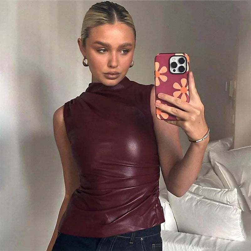 Amaris | Burgundy Top
