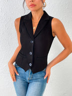 Elowen - Stijlvolle Enkelknoops Vest voor Vrouwen