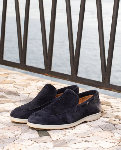 Suede Loafers