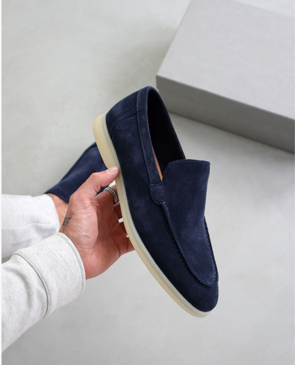 Suede Loafers