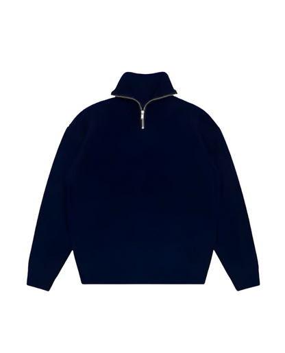 The Laruro Mock Neck Zip Sweater