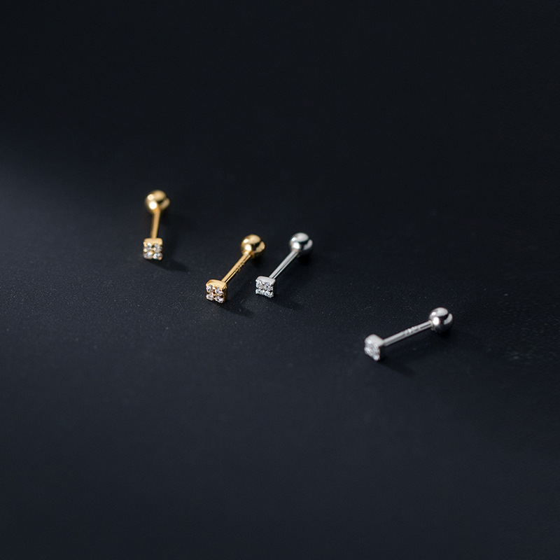 Trudy | Zilveren Zirkonia Studs