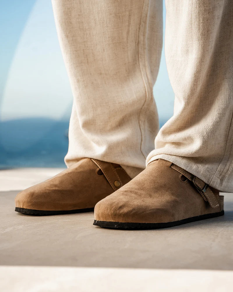 Thijs - Suede Clogs