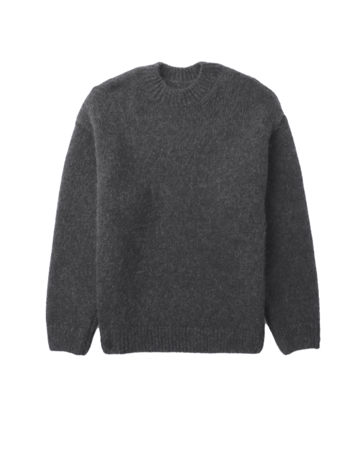 Textured Wool Winter Sweater