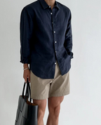Santorini Linen Shirt