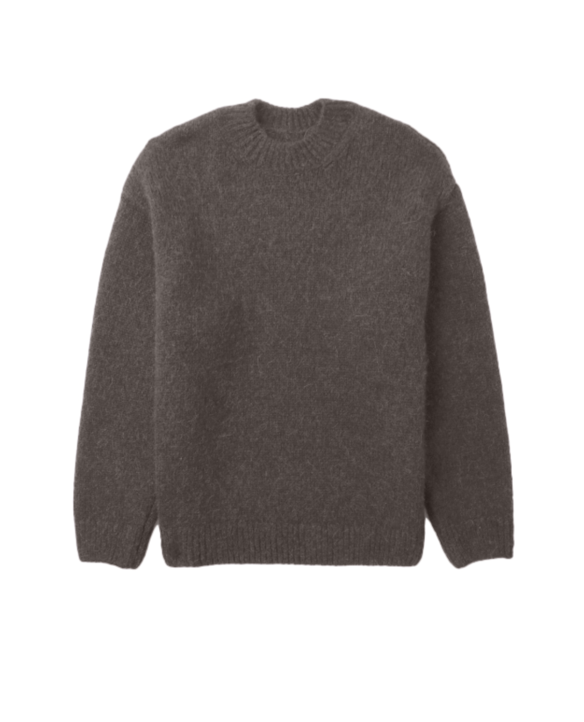 Textured Wool Winter Sweater