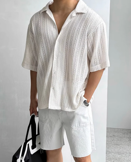 Crete Crochet Shirt
