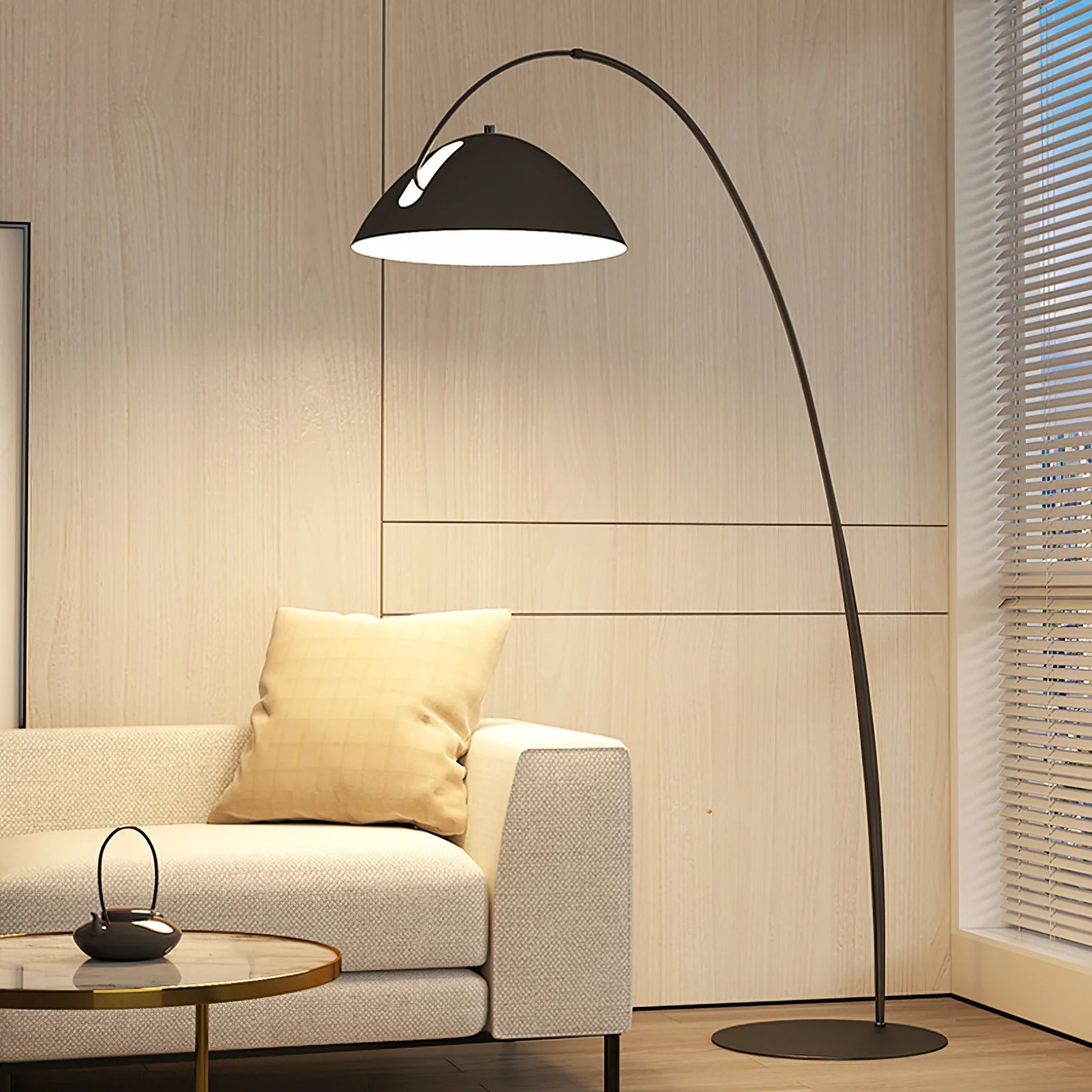 Aria Arc Floor Lamp