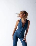 Denim jumpsuit