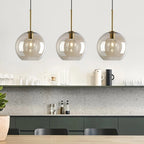 Suspension élégante verre soufflé | Style vintage