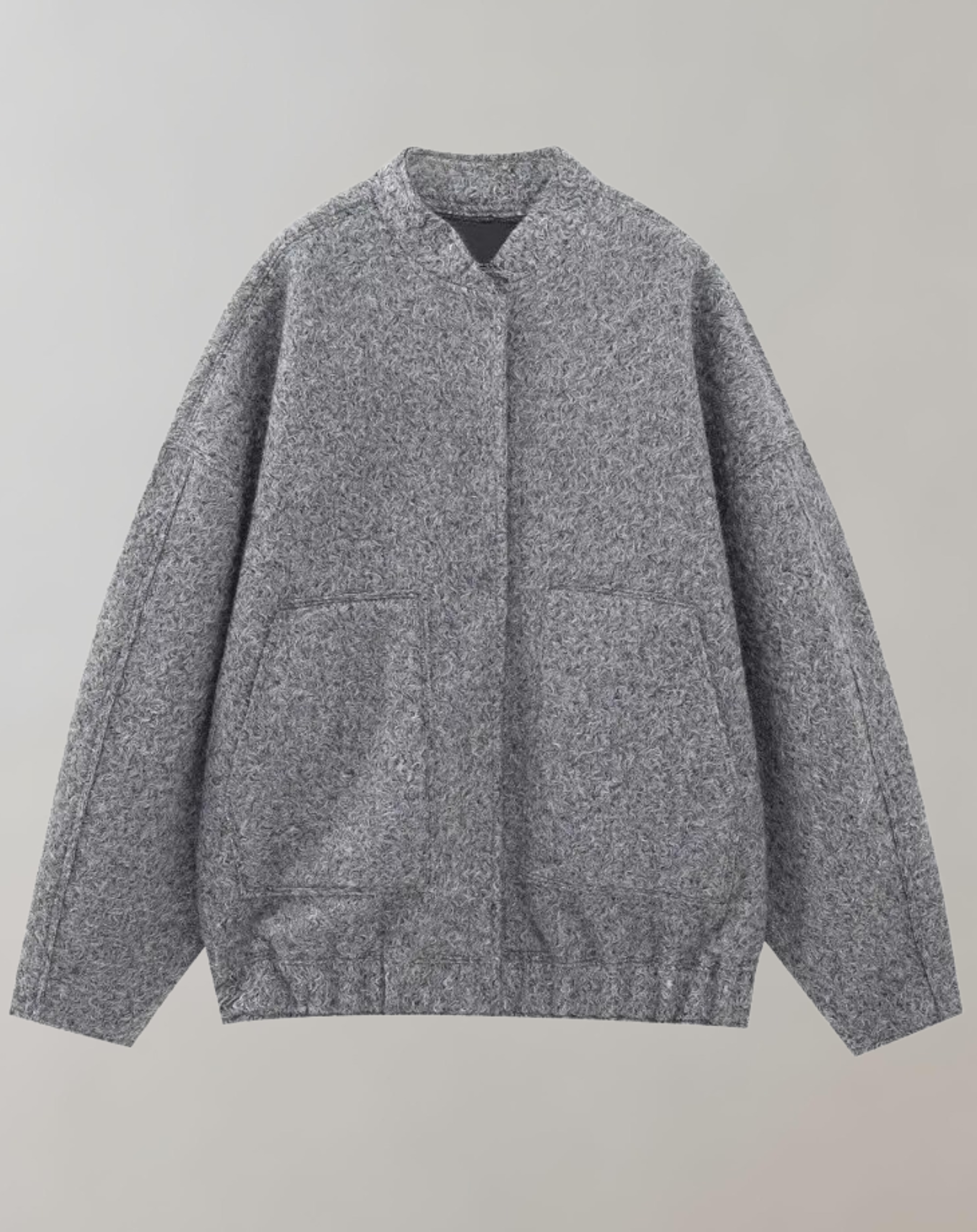 Velora – Oversized Bomber Jacket