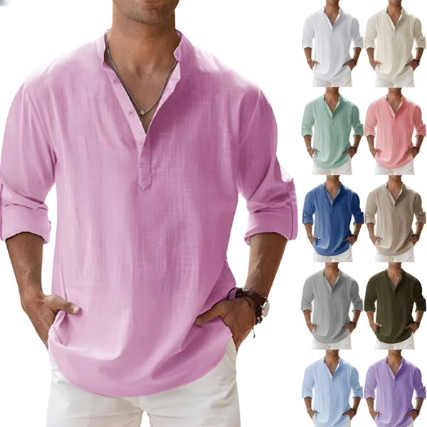 Luca – Tailored Cotton Shirt for Men