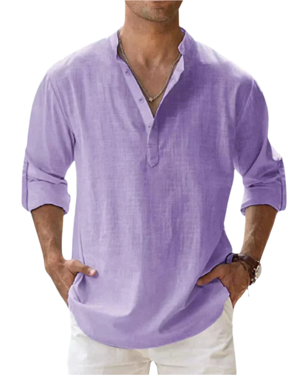 Luca – Tailored Cotton Shirt for Men