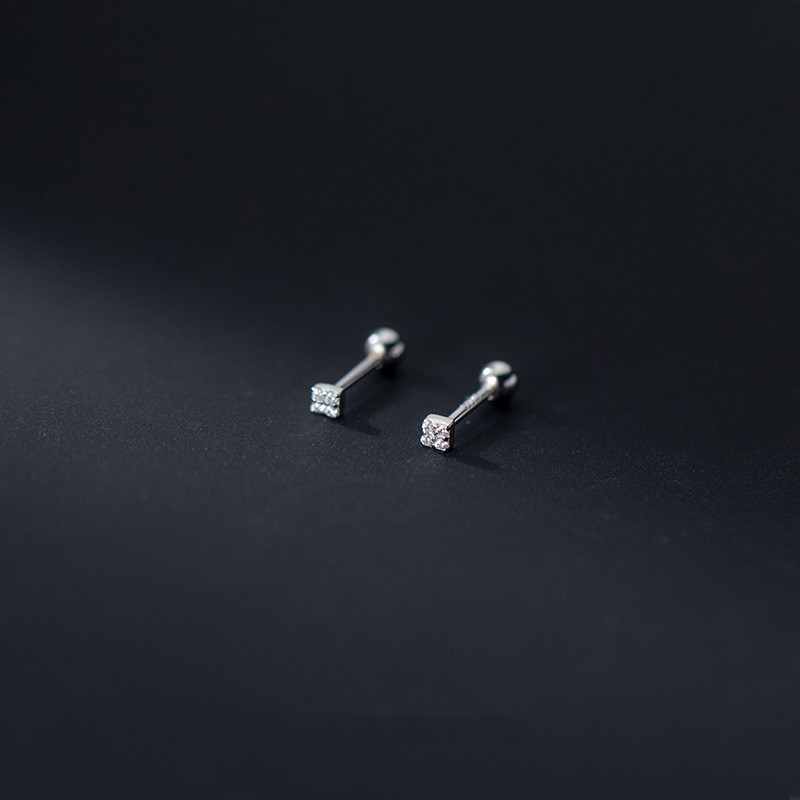 Trudy | Zilveren Zirkonia Studs