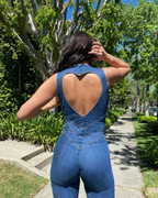 Denim jumpsuit