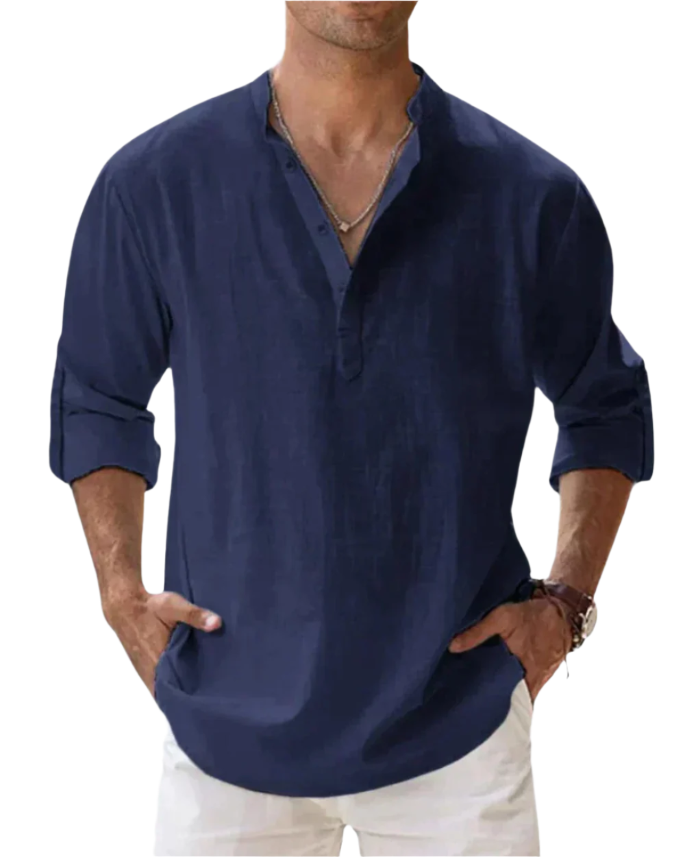 Luca – Tailored Cotton Shirt for Men