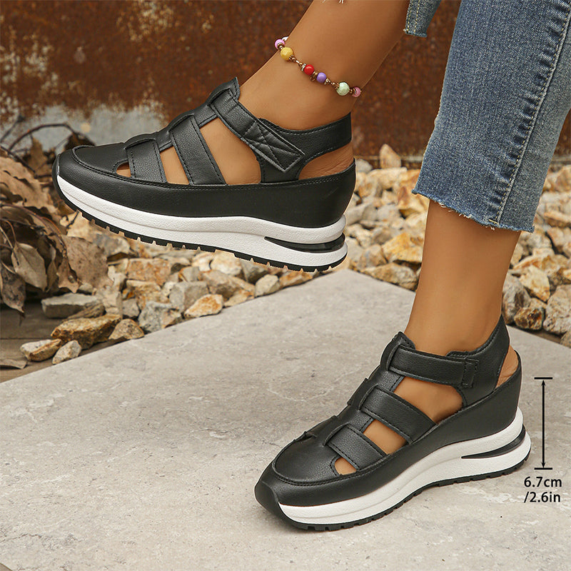 Martina - Orthopedische sandalen met klittenband voor dames