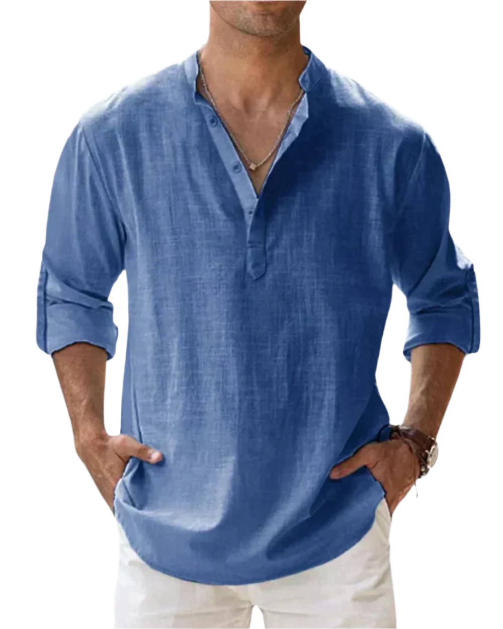 Luca – Tailored Cotton Shirt for Men