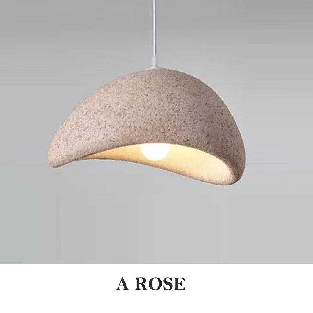 Suspension élégante style Wabi sabi