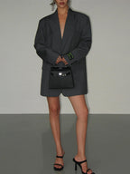 Aisley – Oversized Classic Blazer with Lapels