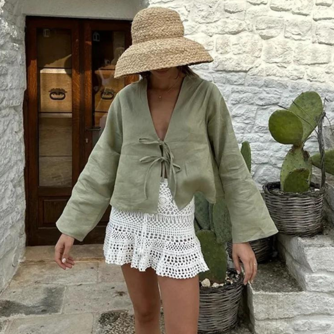 Vivyra | Linnen Blouse