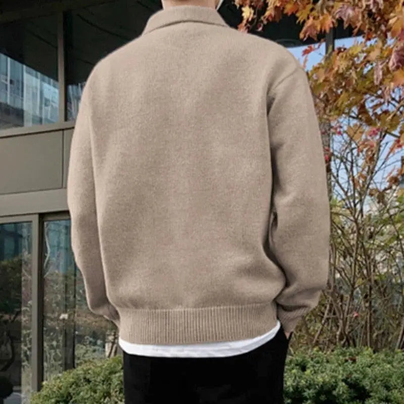 The Arveilo Button Polo Sweater