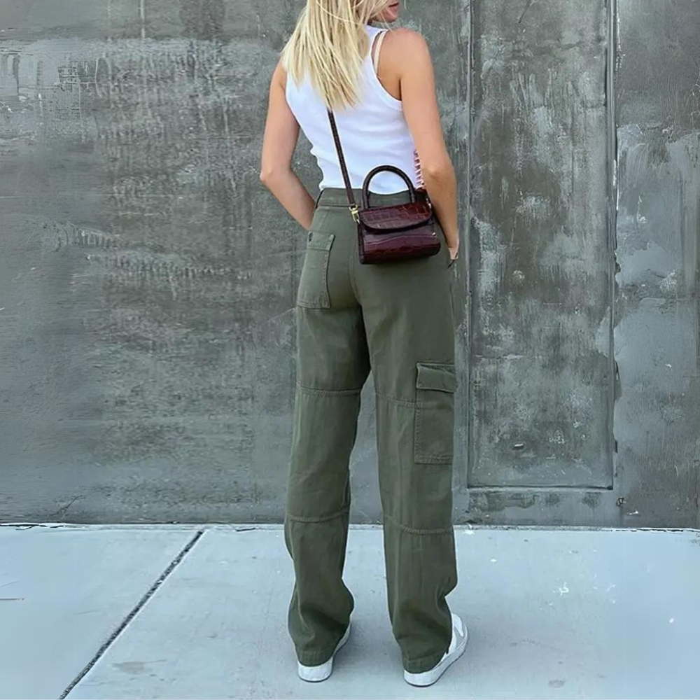 Sita | Comfortabele Cargo Broek