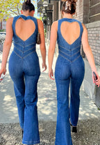 Denim jumpsuit