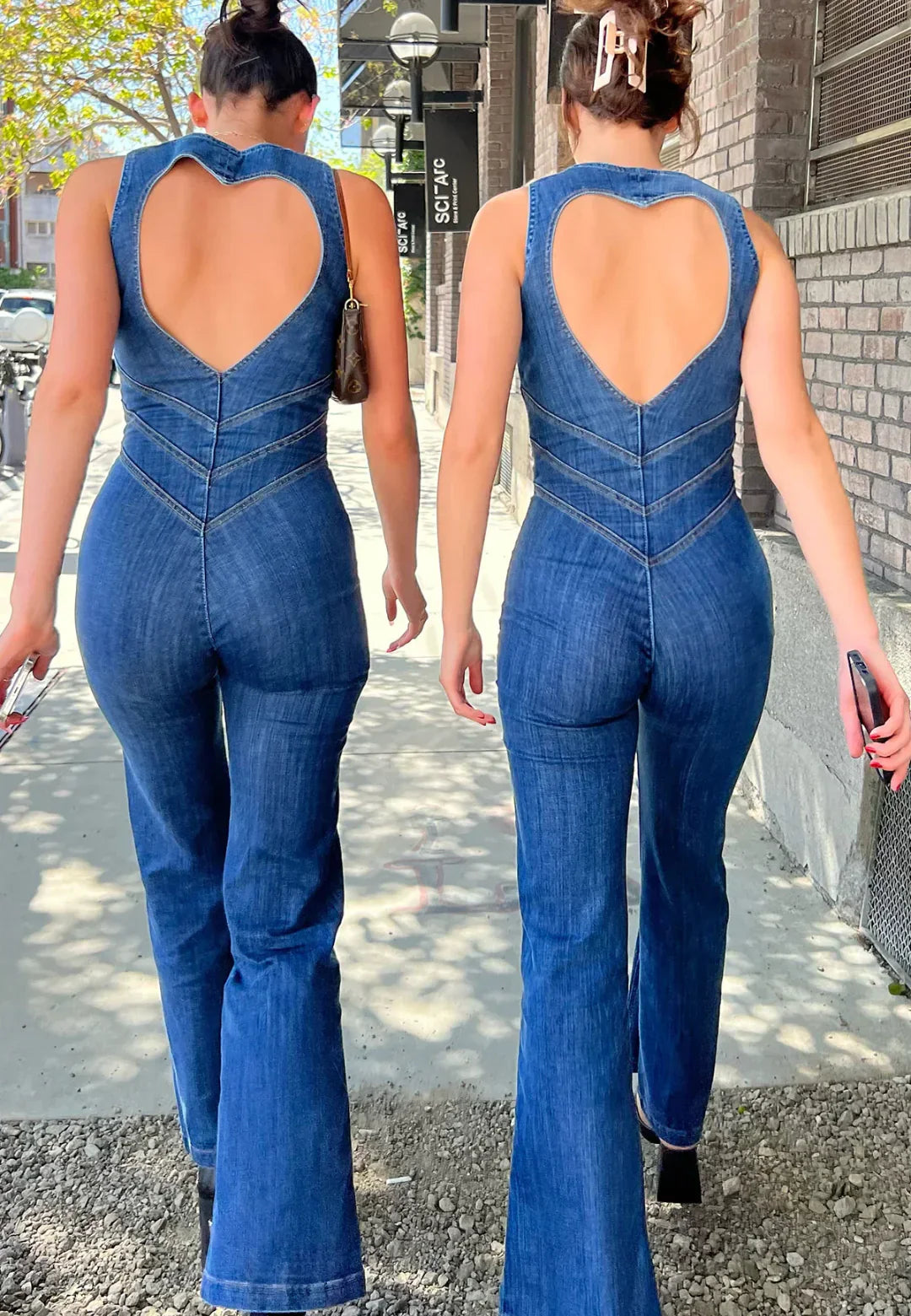 Denim jumpsuit