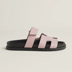 Sanne – Vegan leren slippers met verstelbare band