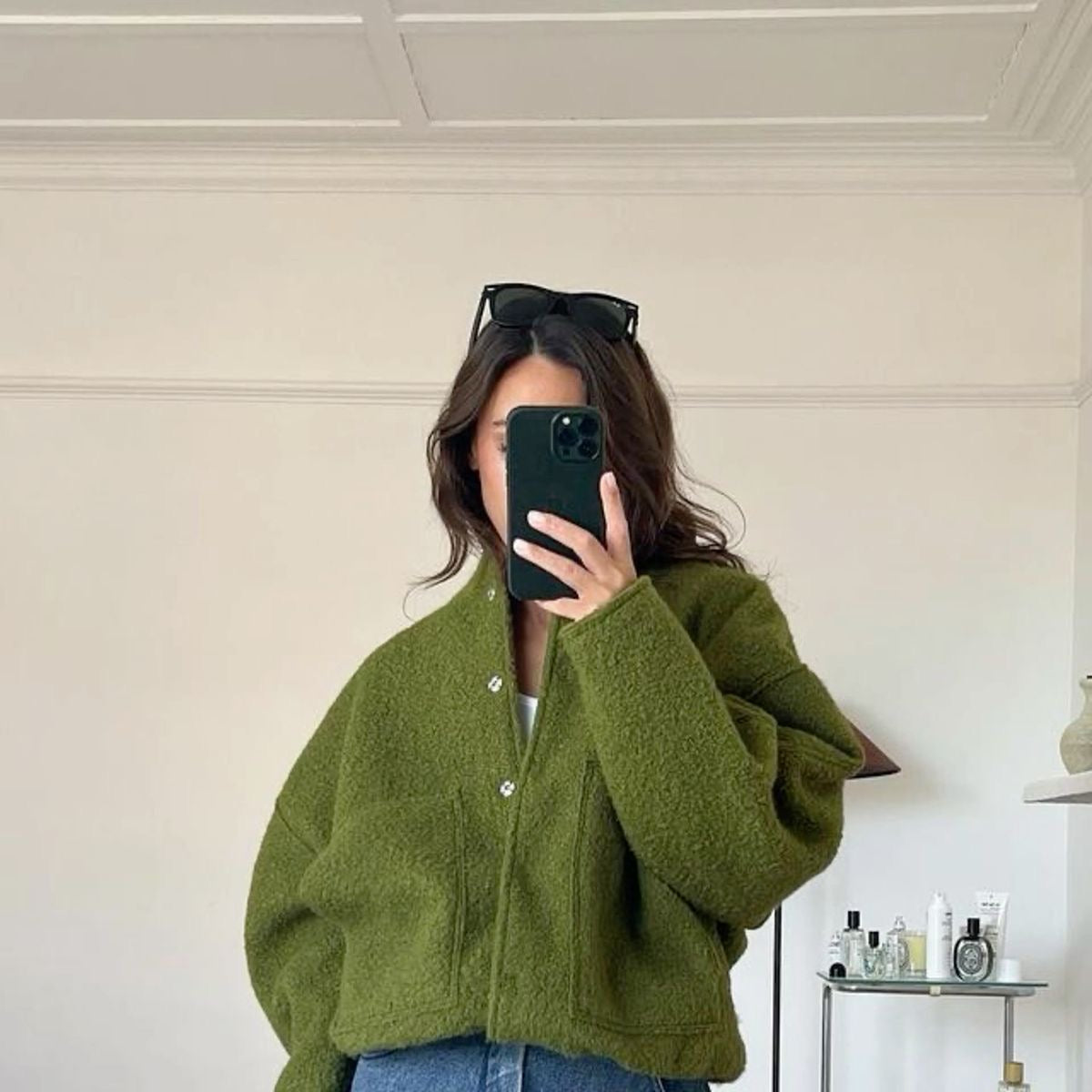 Velora – Oversized Bomber Jacket