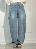 Elegante jeans met glamour