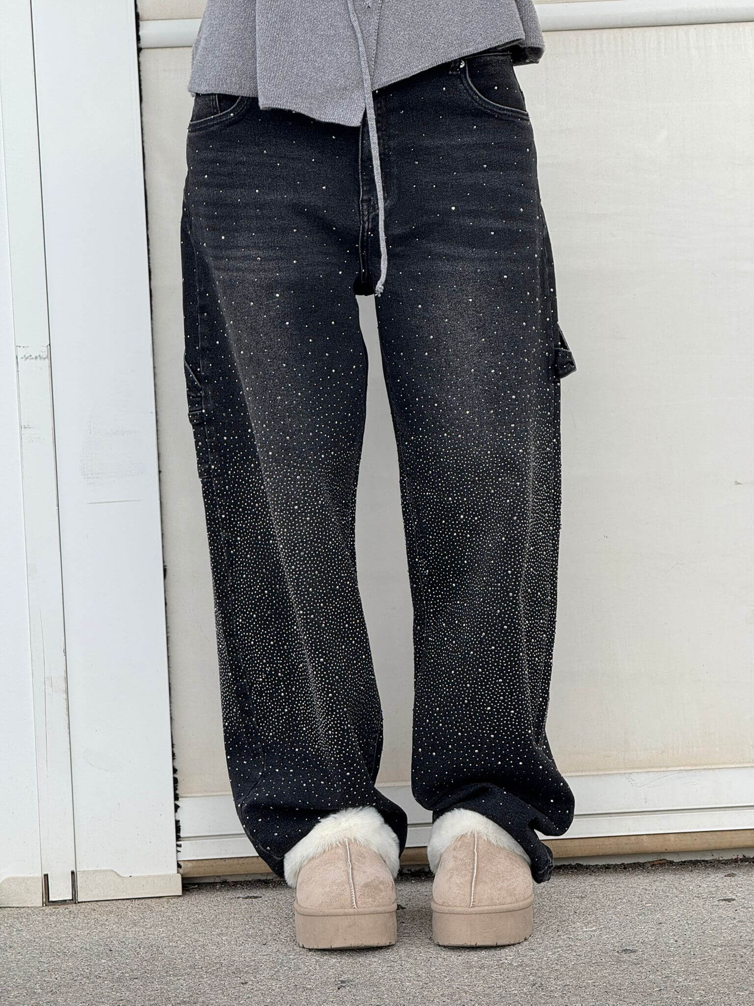 Elegante jeans met glamour