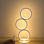 Lampe de bureau cercles à LED