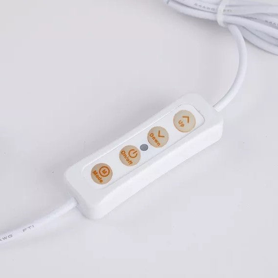 Lampe de bureau cercles à LED