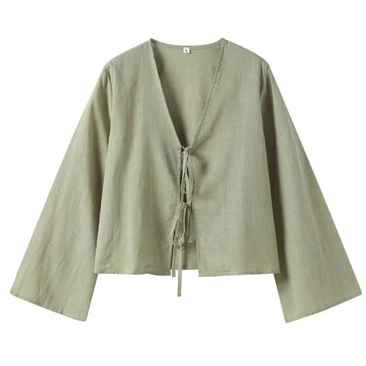 Vivyra | Linnen Blouse